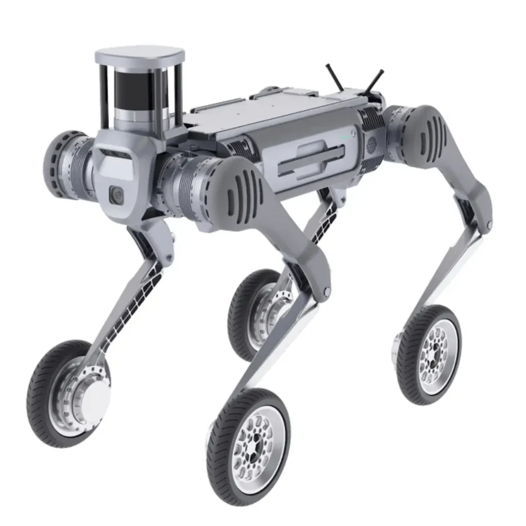 Unitree B2-W wheeled quadruped